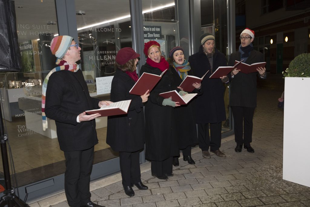 Carol Singers London for Hire for Christmas Parties and Christmas Events
