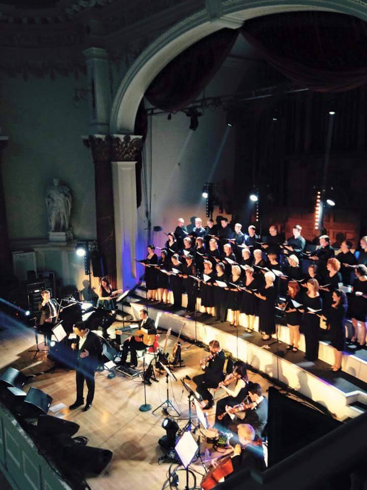 String Quartet at a Concert