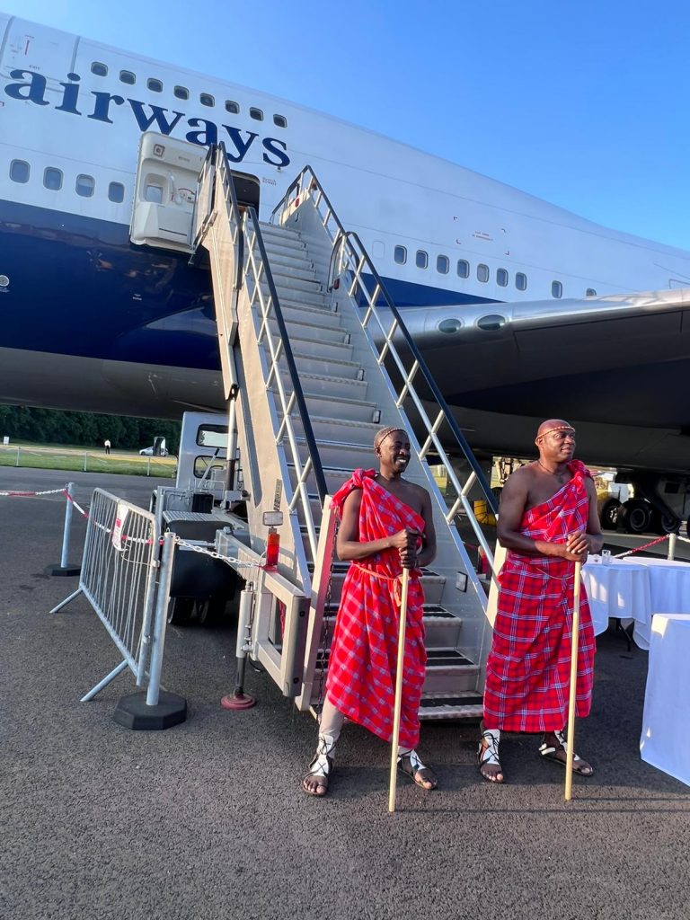 Masai Wariors Stand Guard- Black History Month Entertainment